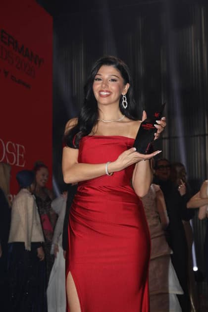 Rose Mondy, the new Miss Germany 2026, takes to the stage at the Bavaria Film Complex in Munich and is crowned at the finale of the Miss Germany Awards during the Empowering Festival Munich, 07 03 2026 Copyright: xMatthiasxGränzdörferx