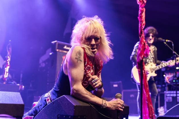 London, Michael Monroe concert at the O2 Kentish Town Forum. Pictured: Michael Monroe  Copyright: xcristinaxmasseix xipa-agency.netx xx IPA_Agency_IPA72547194