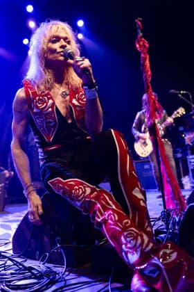 London, Michael Monroe concert at the O2 Kentish Town Forum. Pictured: Michael Monroe  Copyright: xcristinaxmasseix xipa-agency.netx xx IPA_Agency_IPA72547195