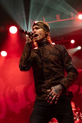London, Buckcherry concert at the O2 Kentish Town Forum. Pictured: Josh Todd  Copyright: xcristinaxmasseix xipa-agency.netx xx IPA_Agency_IPA72547745