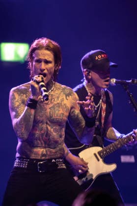 London, Buckcherry concert at the O2 Kentish Town Forum. Pictured: Josh Todd  Copyright: xcristinaxmasseix xipa-agency.netx xx IPA_Agency_IPA72547833