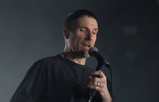 PUNK BAND Sleaford Mods AT BRIXTON ACADEMY LONDON awards 7 03 26 Gwendoline Christie live on stage for one night only along with Sue Tompkins, Orbital and Heartworms PUNK BAND Sleaford Mods AT BRIXTON ACADEMY LONDON awards 7 03 26 Jason Williamson and Andrew Fearn Gwendoline Christie live on stage for one night only along with Sue Tompkins, Orbital and Heartworms Originally started as the solo project of Jason Williamson in 2006, he put out two albums before recruiting Andrew Fern in 2009, becoming the duo we know today. Since then, they have gained a cult following across the UK and beyond, putting out a further 10 albums including, most recently, UK Grim in 2023. Their new album, The Demise Of Planet X™, is set to a Copyright: xRogerxAlarconx xAvalonx 1080976515