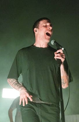 PUNK BAND Sleaford Mods AT BRIXTON ACADEMY LONDON awards 7 03 26 Gwendoline Christie live on stage for one night only along with Sue Tompkins, Orbital and Heartworms PUNK BAND Sleaford Mods AT BRIXTON ACADEMY LONDON awards 7 03 26 Jason Williamson and Andrew Fearn Gwendoline Christie live on stage for one night only along with Sue Tompkins, Orbital and Heartworms Originally started as the solo project of Jason Williamson in 2006, he put out two albums before recruiting Andrew Fern in 2009, becoming the duo we know today. Since then, they have gained a cult following across the UK and beyond, putting out a further 10 albums including, most recently, UK Grim in 2023. Their new album, The Demise Of Planet X™, is set to a Copyright: xRogerxAlarconx xAvalonx 1080976595