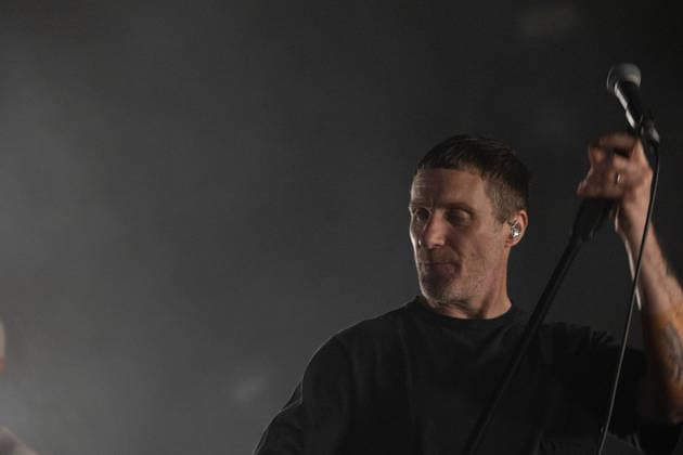 PUNK BAND Sleaford Mods AT BRIXTON ACADEMY LONDON awards 7 03 26 Gwendoline Christie live on stage for one night only along with Sue Tompkins, Orbital and Heartworms PUNK BAND Sleaford Mods AT BRIXTON ACADEMY LONDON awards 7 03 26 Jason Williamson and Andrew Fearn Gwendoline Christie live on stage for one night only along with Sue Tompkins, Orbital and Heartworms Originally started as the solo project of Jason Williamson in 2006, he put out two albums before recruiting Andrew Fern in 2009, becoming the duo we know today. Since then, they have gained a cult following across the UK and beyond, putting out a further 10 albums including, most recently, UK Grim in 2023. Their new album, The Demise Of Planet X™, is set to a Copyright: xRogerxAlarconx xAvalonx 1080976696