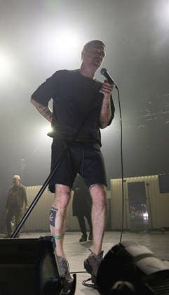 PUNK BAND Sleaford Mods AT BRIXTON ACADEMY LONDON awards 7 03 26 Gwendoline Christie live on stage for one night only along with Sue Tompkins, Orbital and Heartworms PUNK BAND Sleaford Mods AT BRIXTON ACADEMY LONDON awards 7 03 26 Jason Williamson and Andrew Fearn Gwendoline Christie live on stage for one night only along with Sue Tompkins, Orbital and Heartworms Originally started as the solo project of Jason Williamson in 2006, he put out two albums before recruiting Andrew Fern in 2009, becoming the duo we know today. Since then, they have gained a cult following across the UK and beyond, putting out a further 10 albums including, most recently, UK Grim in 2023. Their new album, The Demise Of Planet X™, is set to a Copyright: xRogerxAlarconx xAvalonx 1080976878