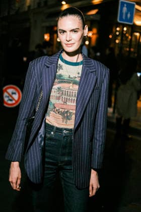Clara Schmitt Paris Fashion Week PAP AW26 Georges Hobeika Paris Fashion Week People at the Georges Hobeika fashion show 453856 2026 03 07  Copyright: xJean-BaptistexSoulliatx xStarfacex STAR_453856_005