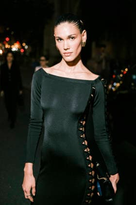Natalie Kuckenburg Paris Fashion Week PAP AW26 Georges Hobeika Paris Fashion Week People at the Georges Hobeika fashion show 453856 2026 03 07  Copyright: xJean-BaptistexSoulliatx xStarfacex STAR_453856_006