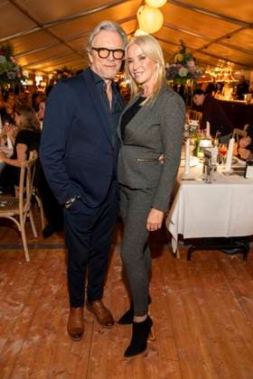 abb Wolfgang Lippert and Mrs. Gesine Lippert as guests at the Gala Dinner Award Ceremony at 10 years Baltic Lights Night 2026 Celebrity Charity Sled Dog Race in favor of Welthungerhilfe at the Baltic Sea between the Seebruecke Ahlbeck and the Seebruecke Heringsdorf, Saturday 07 03 2026 in Heringsdorf MV Germany
