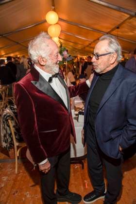 abb Dieter Hallervorden Wolfgang Stumph as a guest at the Gala Dinner Award Ceremony at 10 Years Baltic Lights Night 2026 Celebrity Charity Sled Dog Race in aid of Welthungerhilfe on the Baltic Sea between the Ahlbeck and Heringsdorf sea bridges, Saturday 07 03 2026 in Heringsdorf MV Germany