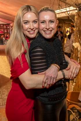 abb Nina Ensmann and Franziska Hippe as guests at the Gala Dinner Award Ceremony at 10 Years Baltic Lights Night 2026 Celebrity Charity Sled Dog Race in aid of Welthungerhilfe at the Baltic Sea between the Seebruecke Ahlbeck and the Seebruecke Heringsdorf, Saturday 07 03 2026 in Heringsdorf MV Germany