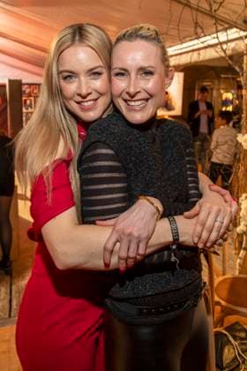 abb Nina Ensmann and Franziska Hippe as guests at the Gala Dinner Award Ceremony at 10 Years Baltic Lights Night 2026 Celebrity Charity Sled Dog Race in aid of Welthungerhilfe at the Baltic Sea between the Seebruecke Ahlbeck and the Seebruecke Heringsdorf, Saturday 07 03 2026 in Heringsdorf MV Germany