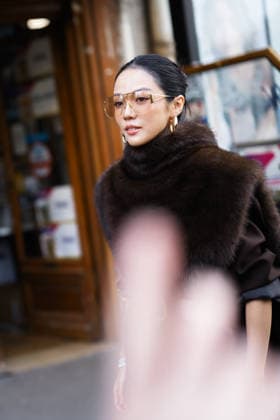 Celebrities arrive at Hermes Womenswear Fall Winter 2026 2027 show as part of Paris Fashion Week, 07 03 2026 Celebrities AT Hermes Womenswear Fall Winter 2026 2027 show as part of Paris Fashion Week 453853 2026 03 07  Copyright: xLionelxGuericolasx xStarfacex STAR_453853_046