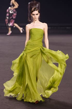 (260308) -- PARIS, March 8, 2026 -- A model presents a creation from the ready-to-wear Fall Winter 2026-2027 collections by Elie Saab during the Paris Fashion Week in Paris, France, March 7, 2026. (MeetEurope Handout via Xinhua) FRANCE-PARIS-FASHION WEEK-ELIE SAAB WuxHuiwo 