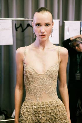 Yana Polovynka Paris Fashion Week PAP AW26 Georges Hobeika Paris Fashion Week Backstage at the Georges Hobeika show 453855 2026 03 07  Copyright: xJean-BaptistexSoulliatx xStarfacex STAR_453855_012