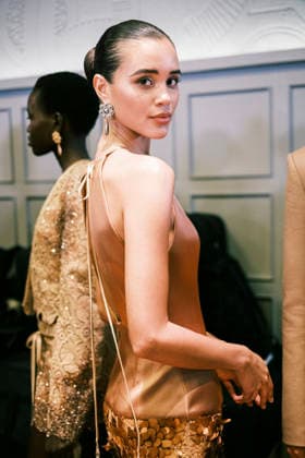 Paris Fashion Week PAP AW26 Georges Hobeika Paris Fashion Week Backstage at the Georges Hobeika show 453855 2026 03 07  Copyright: xJean-BaptistexSoulliatx xStarfacex STAR_453855_013