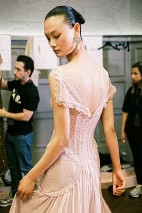 Paris Fashion Week PAP AW26 Georges Hobeika Paris Fashion Week Backstage at the Georges Hobeika show 453855 2026 03 07  Copyright: xJean-BaptistexSoulliatx xStarfacex STAR_453855_015