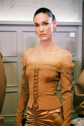 Natalie Kuckenburg Paris Fashion Week PAP AW26 Georges Hobeika Paris Fashion Week Backstage at the Georges Hobeika show 453855 2026 03 07  Copyright: xJean-BaptistexSoulliatx xStarfacex STAR_453855_018