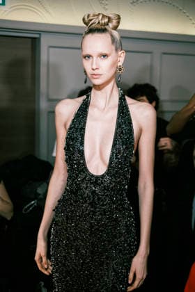 Lea Pliger Paris Fashion Week PAP AW26 Georges Hobeika Paris Fashion Week Backstage at the Georges Hobeika show 453855 2026 03 07  Copyright: xJean-BaptistexSoulliatx xStarfacex STAR_453855_026