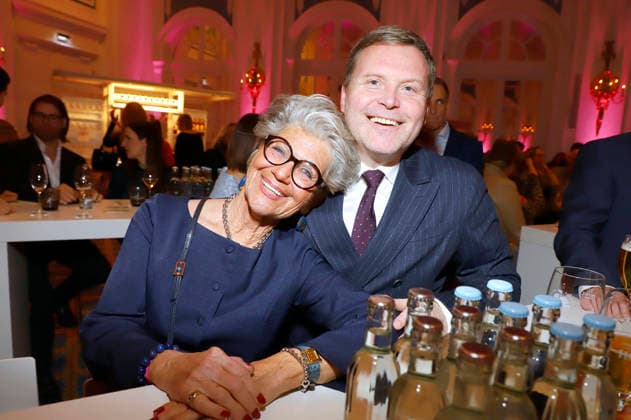 Hannelore Lay and Hubert Neubacher at the FaceClub Female Vision Gala 2026 at the Atlantic Hotel Hamburg, 07 03 2026 Foto:xgbrcix xFuturexImagex vision_6318