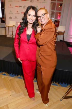 Kristin Zirnsak and Franziska Hohmann at the FaceClub Female Vision Gala 2026 at the Atlantic Hotel Hamburg, 07 03 2026 Foto:xgbrcix xFuturexImagex vision_6323