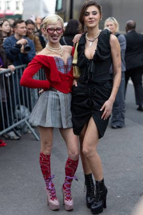 Alli Neumann, Stefanie Giesinger at the arrivals at the Vivienne Westwood Collection Prêt à Porter Automne Hiver 2026 2027 fashion show as part of Paris Fashion Week PFW au Grand Plateau, à Paris, France, le 7 mars 2026 Julien Sarkissian Bestimage Arrivals at the Vivienne Westwood fashion show as part of Paris Fashion Week Fall 2026 held at Césure on March 07, 2026 in Paris, France Paris France  Copyright: xJulienxSarkissianx xBestimagexJulienxSarkissianx xBestimagex