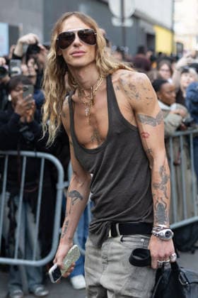Tyrone Dylan Susman at the Arrivals at the Vivienne Westwood Collection Prêt à Porter Automne Hiver 2026 2027 fashion show as part of Paris Fashion Week PFW au Grand Plateau, à Paris, France, le 7 mars 2026 Julien Sarkissian Bestimage Arrivals at the Vivienne Westwood fashion show as part of Paris Fashion Week Fall 2026 held at Césure on March 07, 2026 in Paris, France Paris France  Copyright: xJulienxSarkissianx xBestimagexJulienxSarkissianx xBestimagex