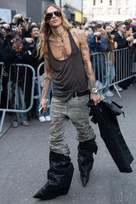 Tyrone Dylan Susman at the Arrivals at the Vivienne Westwood Collection Prêt à Porter Automne Hiver 2026 2027 fashion show as part of Paris Fashion Week PFW au Grand Plateau, à Paris, France, le 7 mars 2026 Julien Sarkissian Bestimage Arrivals at the Vivienne Westwood fashion show as part of Paris Fashion Week Fall 2026 held at Césure on March 07, 2026 in Paris, France Paris France  Copyright: xJulienxSarkissianx xBestimagexJulienxSarkissianx xBestimagex