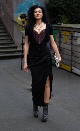 Soulin Omar at the Arrivals at the Vivienne Westwood Collection Prêt à Porter Automne Hiver 2026 2027 fashion show as part of Paris Fashion Week PFW at Grand Plateau, Paris, France, March 07, 2026 Thibault Duboucher Bestimage Arrivals at the Vivienne Westwood fashion show as part of Paris Fashion Week Fall 2026 held at Césure on March 07, 2026 in Paris, France Paris France  Copyright: xThibaultxDuboucherx xBestimagexThibaultxDuboucherx xBestimagex