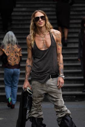 Tyrone Dylan Susman at the Arrivals at the Vivienne Westwood Collection Prêt à Porter Automne Hiver 2026 2027 fashion show as part of Paris Fashion Week PFW au Grand Plateau, à Paris, France, le 7 mars 2026 Thibault Duboucher Bestimage Arrivals at the Vivienne Westwood fashion show as part of Paris Fashion Week Fall 2026 held at Césure on March 07, 2026 in Paris, France Paris France  Copyright: xThibaultxDuboucherx xBestimagexThibaultxDuboucherx xBestimagex