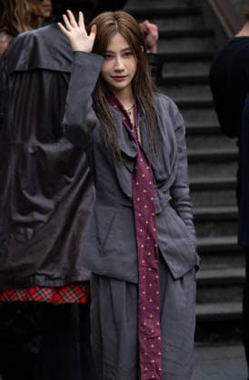 Yiqi Yuan at the Arrivals at the Vivienne Westwood Collection Prêt à Porter Automne Hiver 2026 2027 fashion show as part of Paris Fashion Week PFW at Grand Plateau, Paris, France, March 07, 2026 Thibault Duboucher Bestimage Arrivals at the Vivienne Westwood fashion show as part of Paris Fashion Week Fall 2026 held at Césure on March 07, 2026 in Paris, France Paris France  Copyright: xThibaultxDuboucherx xBestimagexThibaultxDuboucherx xBestimagex