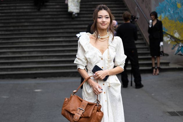 Bei Suan at the Arrivals at the Vivienne Westwood Collection Prêt à Porter Automne Hiver 2026 2027 fashion show as part of Paris Fashion Week PFW at Grand Plateau, Paris, France, March 07, 2026 Thibault Duboucher Bestimage Arrivals at the Vivienne Westwood fashion show as part of Paris Fashion Week Fall 2026 held at Césure on March 07, 2026 in Paris, France Paris France  Copyright: xThibaultxDuboucherx xBestimagexThibaultxDuboucherx xBestimagex