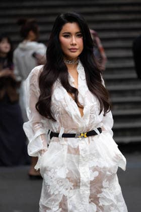 Praya Lundberg at the Arrivals at the Vivienne Westwood Collection Prêt à Porter Automne Hiver 2026 2027 fashion show as part of Paris Fashion Week PFW at Grand Plateau, Paris, France, March 07, 2026 Thibault Duboucher Bestimage Arrivals at the Vivienne Westwood fashion show as part of Paris Fashion Week Fall 2026 held at Césure on March 07, 2026 in Paris, France Paris France  Copyright: xThibaultxDuboucherx xBestimagexThibaultxDuboucherx xBestimagex