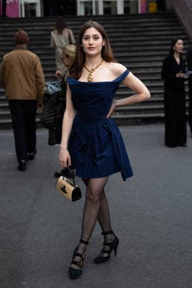 Deleila Piasko at the arrivals at the Vivienne Westwood Collection Prêt à Porter Automne Hiver 2026 2027 fashion show as part of Paris Fashion Week PFW at Grand Plateau, Paris, France, March 07, 2026 Thibault Duboucher Bestimage Arrivals at the Vivienne Westwood fashion show as part of Paris Fashion Week Fall 2026 held at Césure on March 07, 2026 in Paris, France Paris France  Copyright: xThibaultxDuboucherx xBestimagexThibaultxDuboucherx xBestimagex