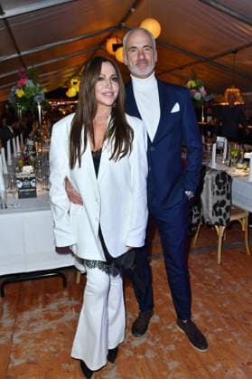 Simone Thomalla with partner Rene Marchand at the BALTIC LIGHTS 2026 Charity Schilttenhunderrennen in Heringsdorf on Usedom on 07 03 2026