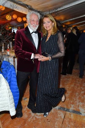 Dieter Hallervorden with wife Christiane Zander at the BALTIC LIGHTS 2026 Charity Schilttenhunderrennen in Heringsdorf on Usedom on 07 03 2026