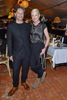 Sanna Englund and Marco Fischer at the BALTIC LIGHTS 2026 Charity Schilttenhunderrennen in Heringsdorf on Usedom on 07 03 2026