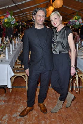 Sanna Englund and Marco Fischer at the BALTIC LIGHTS 2026 Charity Schilttenhunderrennen in Heringsdorf on Usedom on 07 03 2026