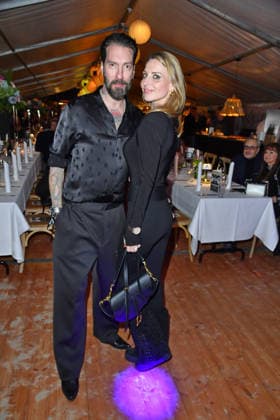 Alec Voelkel with wife Johanna Völkel at the BALTIC LIGHTS 2026 Charity Schilttenhunderrennen in Heringsdorf on Usedom on 07 03 2026
