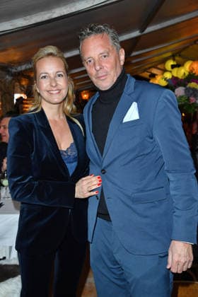 Patrick Graf von Faber Castell with wife Sandra Sophie Trauboth at the BALTIC LIGHTS 2026 Charity Schilttenhunderrennen in Heringsdorf on Usedom on 07 03 2026