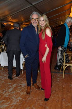 Wolfgang Lippert and Nina Ensmann at the BALTIC LIGHTS 2026 Charity Schilttenhunderrennen in Heringsdorf on Usedom on 07 03 2026