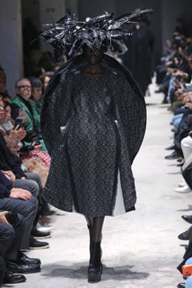 PFW - Comme Des Garcons Runway Models Walk Runway for the Comme des Garçons fashion show during Paris Fashion Week on March 7, 2026 in Paris, France. Photo by Alain-Gil Gonzalez ABACAPRESS.COM Paris France  Copyright: xGonzalezxAlain-Gil ABACAx