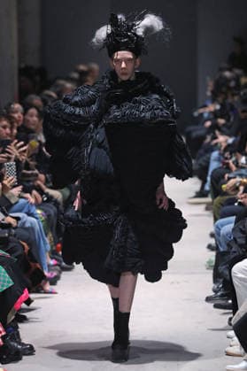 PFW - Comme Des Garcons Runway Models Walk Runway for the Comme des Garçons fashion show during Paris Fashion Week on March 7, 2026 in Paris, France. Photo by Alain-Gil Gonzalez ABACAPRESS.COM Paris France  Copyright: xGonzalezxAlain-Gil ABACAx