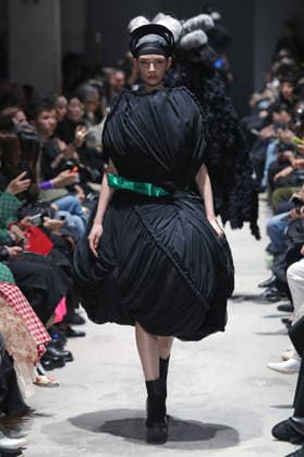 PFW - Comme Des Garcons Runway Models Walk Runway for the Comme des Garçons fashion show during Paris Fashion Week on March 7, 2026 in Paris, France. Photo by Alain-Gil Gonzalez ABACAPRESS.COM Paris France  Copyright: xGonzalezxAlain-Gil ABACAx
