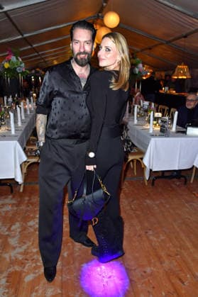 Alec Voelkel with wife Johanna Völkel at the BALTIC LIGHTS 2026 Charity Schilttenhunderrennen in Heringsdorf on Usedom on 07 03 2026