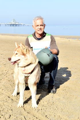 Florian Fitz at the BALTIC LIGHTS 2026 Charity Schilttenhunderrennen in Heringsdorf on Usedom on 07 03 2026