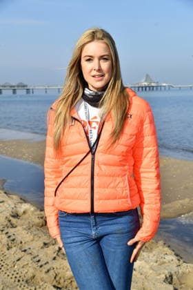 Nina Ensmann at the BALTIC LIGHTS 2026 Charity Schilttenhunderrennen in Heringsdorf on Usedom on 07 03 2026