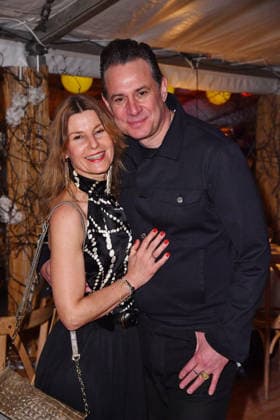Sascha Vollmer with wife Jennifer Vollmer at the BALTIC LIGHTS 2026 Charity Schilttenhunderrennen in Heringsdorf on Usedom on 07 03 2026