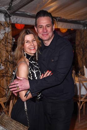 Sascha Vollmer with wife Jennifer Vollmer at the BALTIC LIGHTS 2026 Charity Schilttenhunderrennen in Heringsdorf on Usedom on 07 03 2026