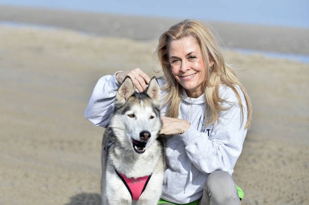 Tanja Lanäus at the BALTIC LIGHTS 2026 Charity Schilttenhunderrennen in Heringsdorf on Usedom on 07 03 2026