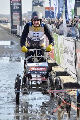 Sascha Vollmer at the BALTIC LIGHTS 2026 Charity Schilttenhunderrennen in Heringsdorf on Usedom on 07 03 2026